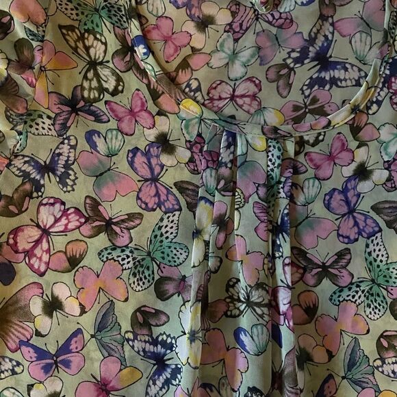 Blouse butterflies over size - Picture 3 of 3